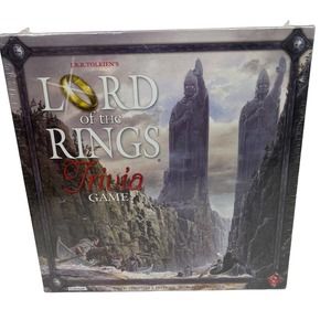 Lord Of The Rings Trilogy Trivia Board Game New Sealed Sophisticated Games